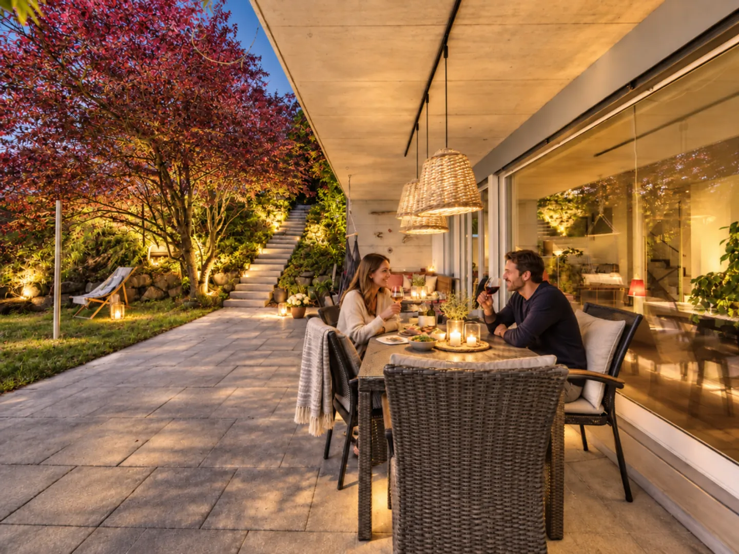 Wohnen mit Panorama bis zum Säntis - grosszügige 6.5-Zimmer-Villa mit Whirlpool und weitläufigem Garten - Photo 5 sur 13