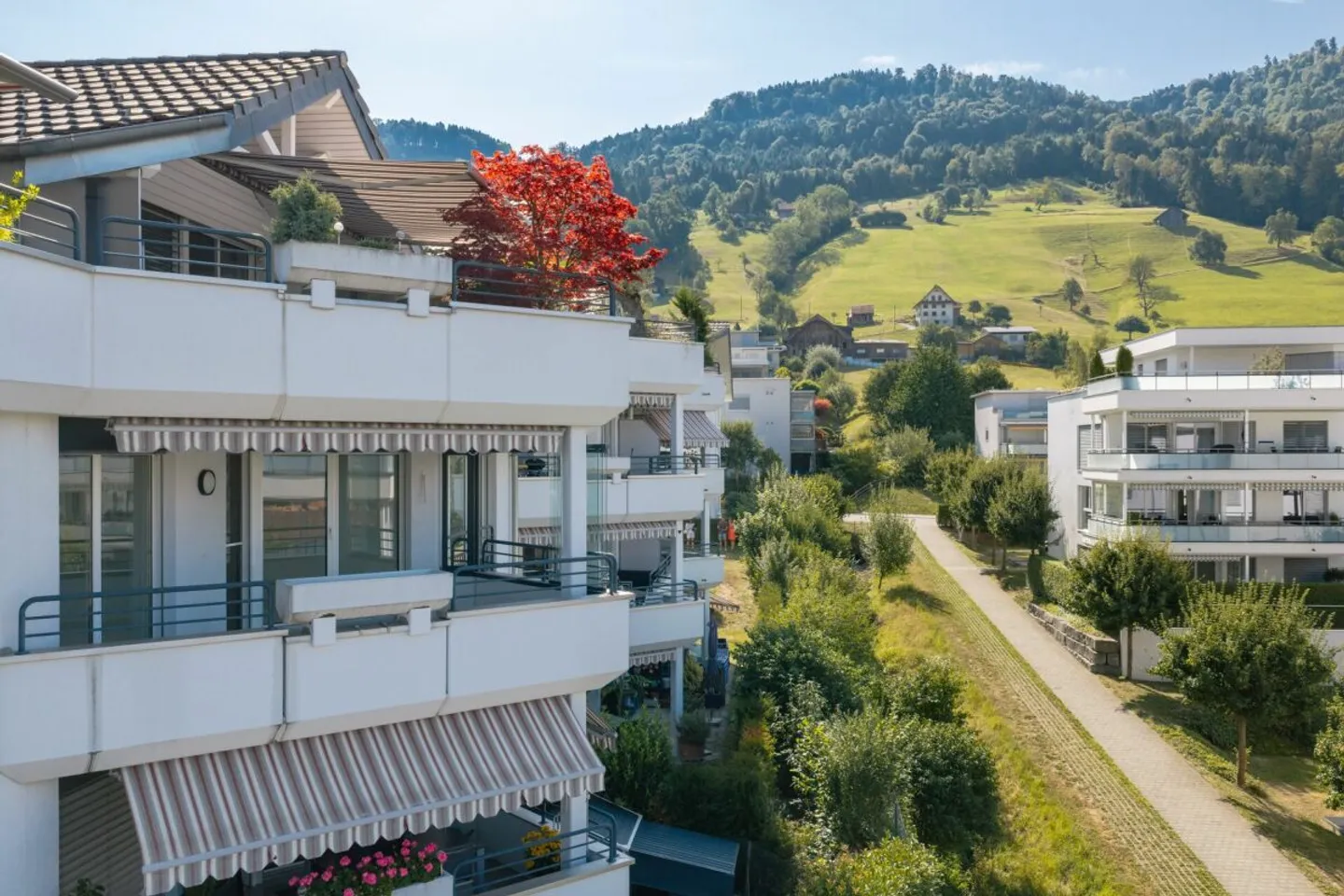 Attractive condominium with balcony and panoramic view into the greenery - Photo 1 of 9