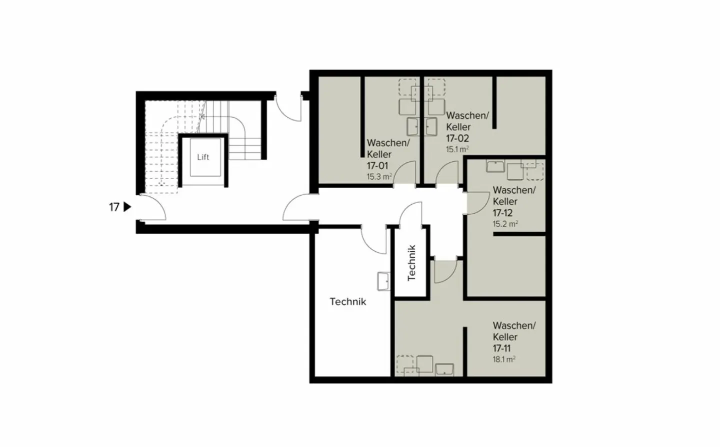 179 m² | 4.5-Zi.-Wohnung im EG | Erstbezug - Foto 10 von 12