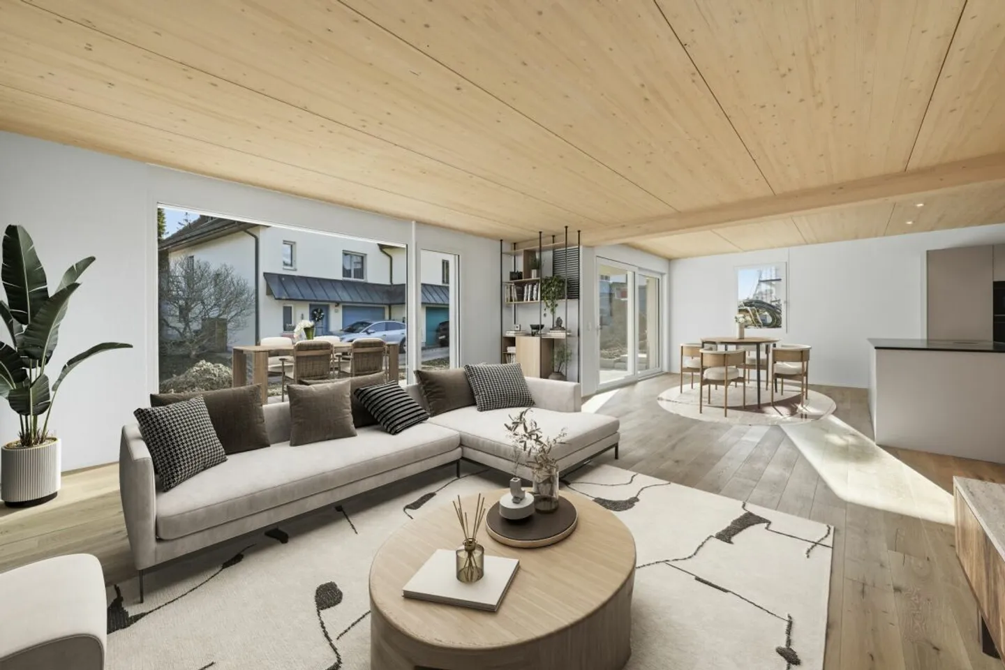 Modernes Doppelhaus mit Garten - Foto 5 von 13