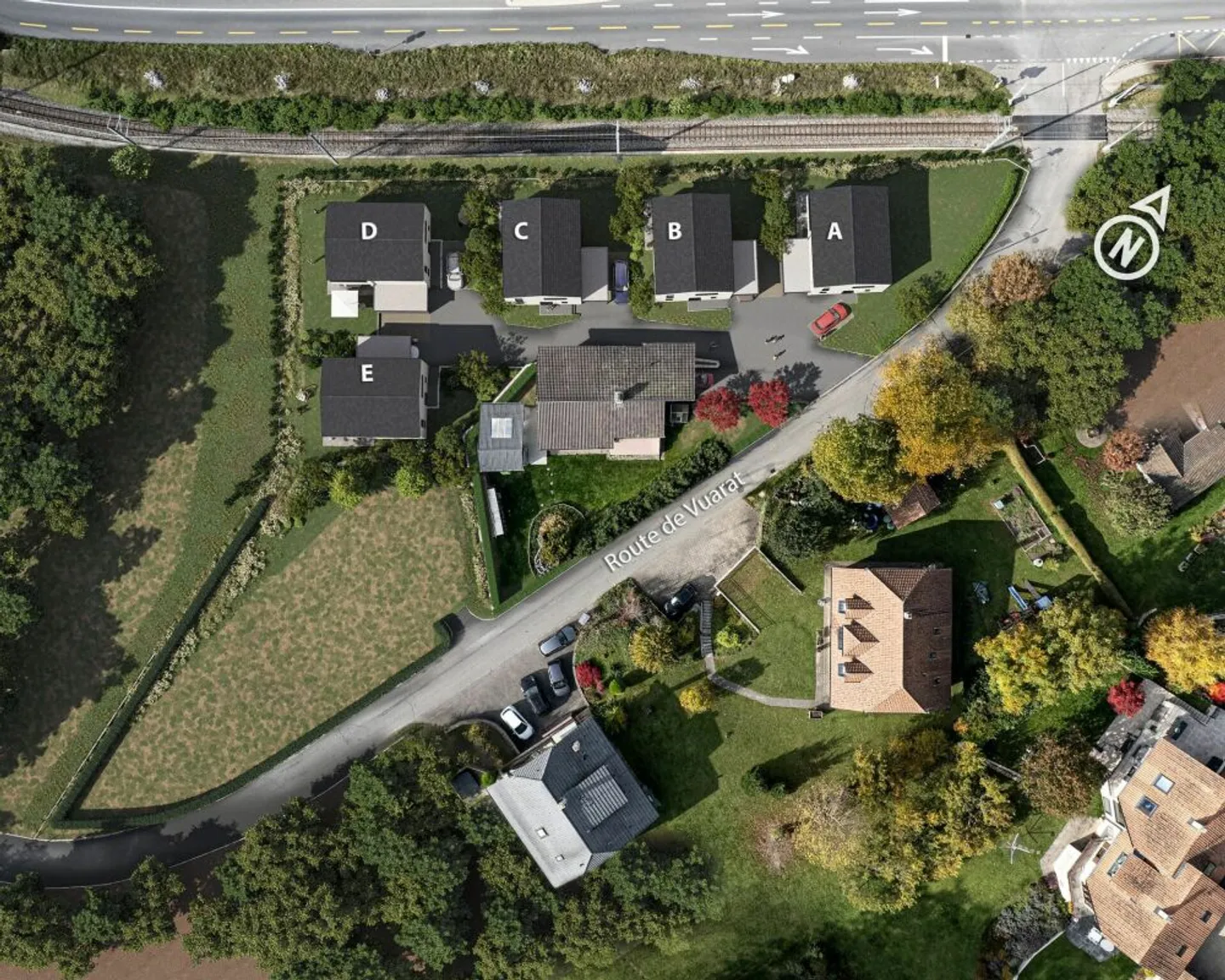 New promotion of 5 individual villas in Remaufens - Photo 11 of 11