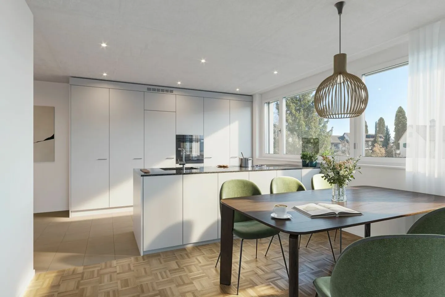 Erstbezug - Moderne 3½ Zimmer-Wohnung in ruhigem Quartier - Photo 1 sur 4