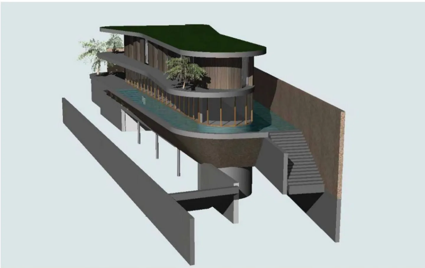 Buildable plot on the first line of the lake - Photo 2 of 4