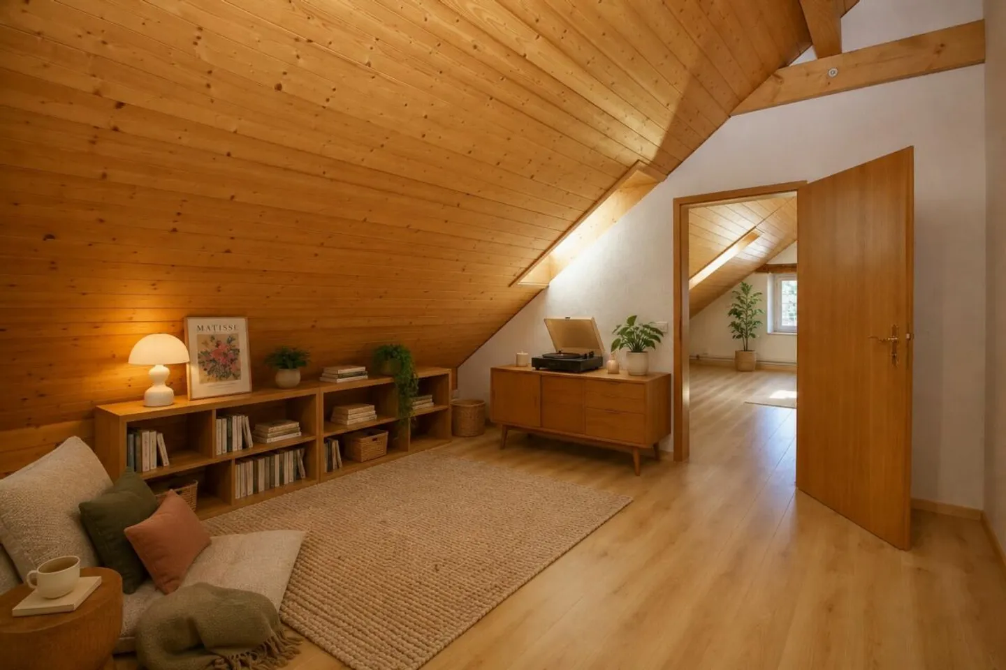 Ein Zuhause mit Charme - 3-Zimmer-Dachwohnung in Wohlenschwil - Foto 7 von 11