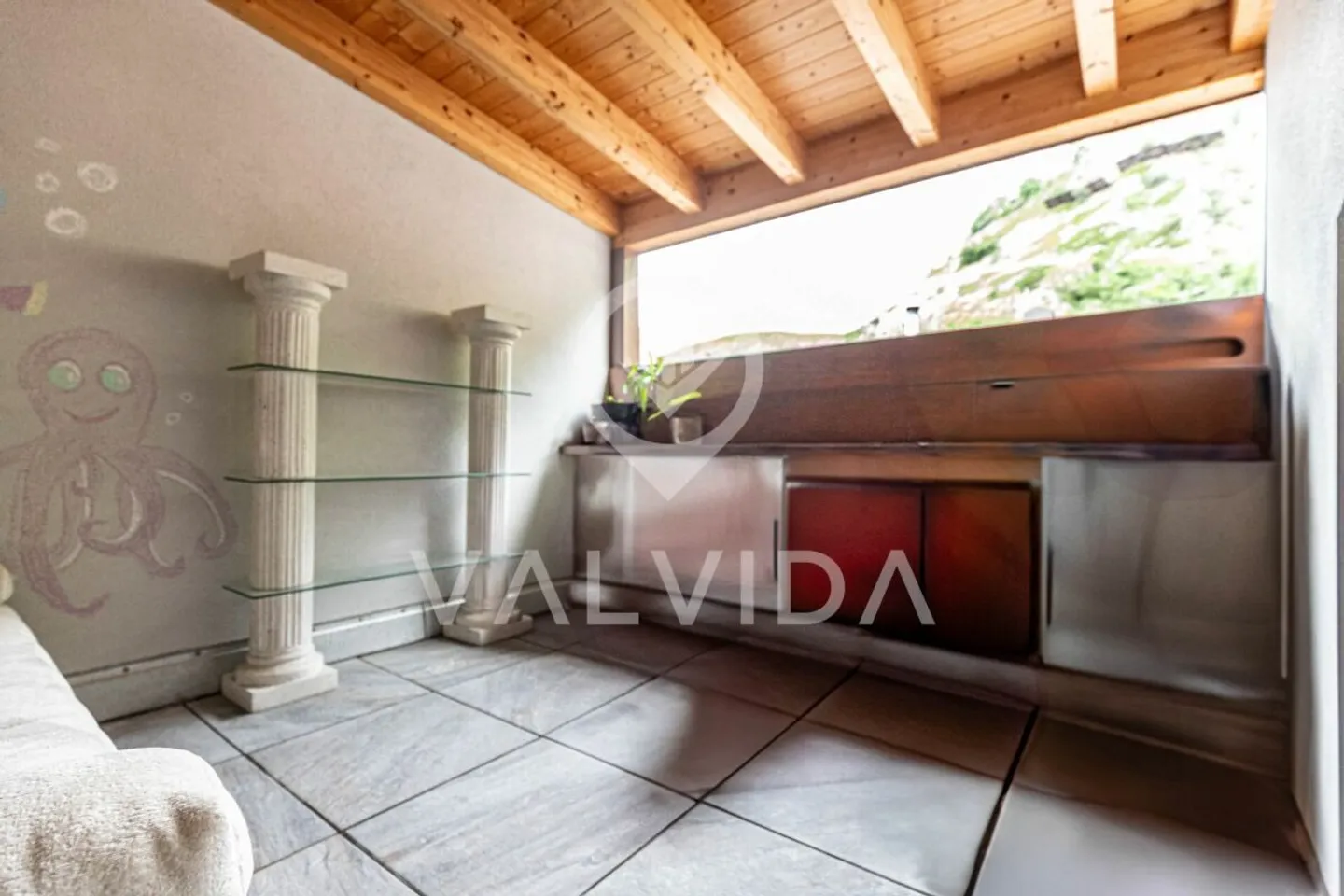 4.5-Zimmerwohnung auf zwei Etagen in Gampel - zentral, gepflegt und mit viel Platz - Foto 9 von 9