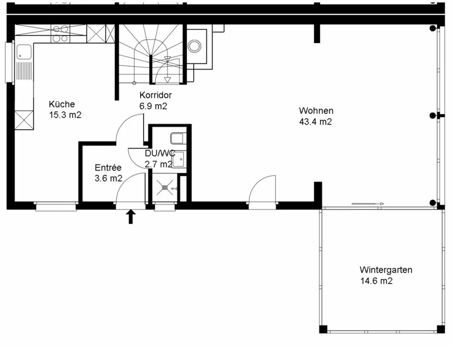 Beaucoup d'espace dans la maison - Photo 11 sur 13