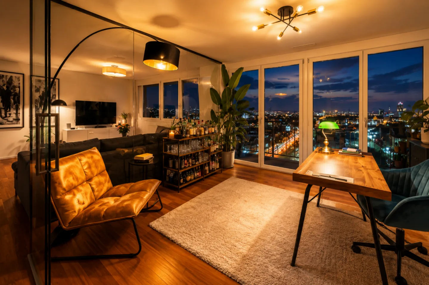 Exclusive 4.5-room condominium with panoramic views, terrace, and Minergie standard in Dübendorf - Photo 3 of 13