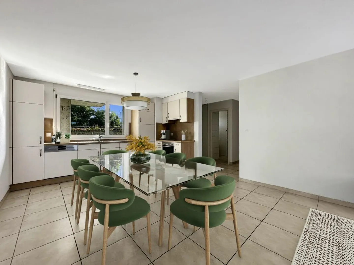 Appartement contemporain 4,5 pièces - Photo 5 sur 13