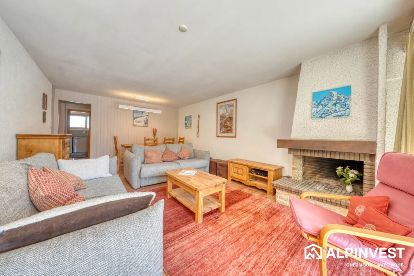 Appartamento 3,5 locali con balcone attraversante - Les Dents-Rousses, Siviez - Foto 1 di 13