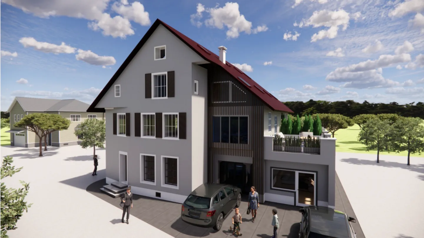 Appartement au rez-de-chaussée avec option commerciale - entièrement rénové - Photo 3 sur 4