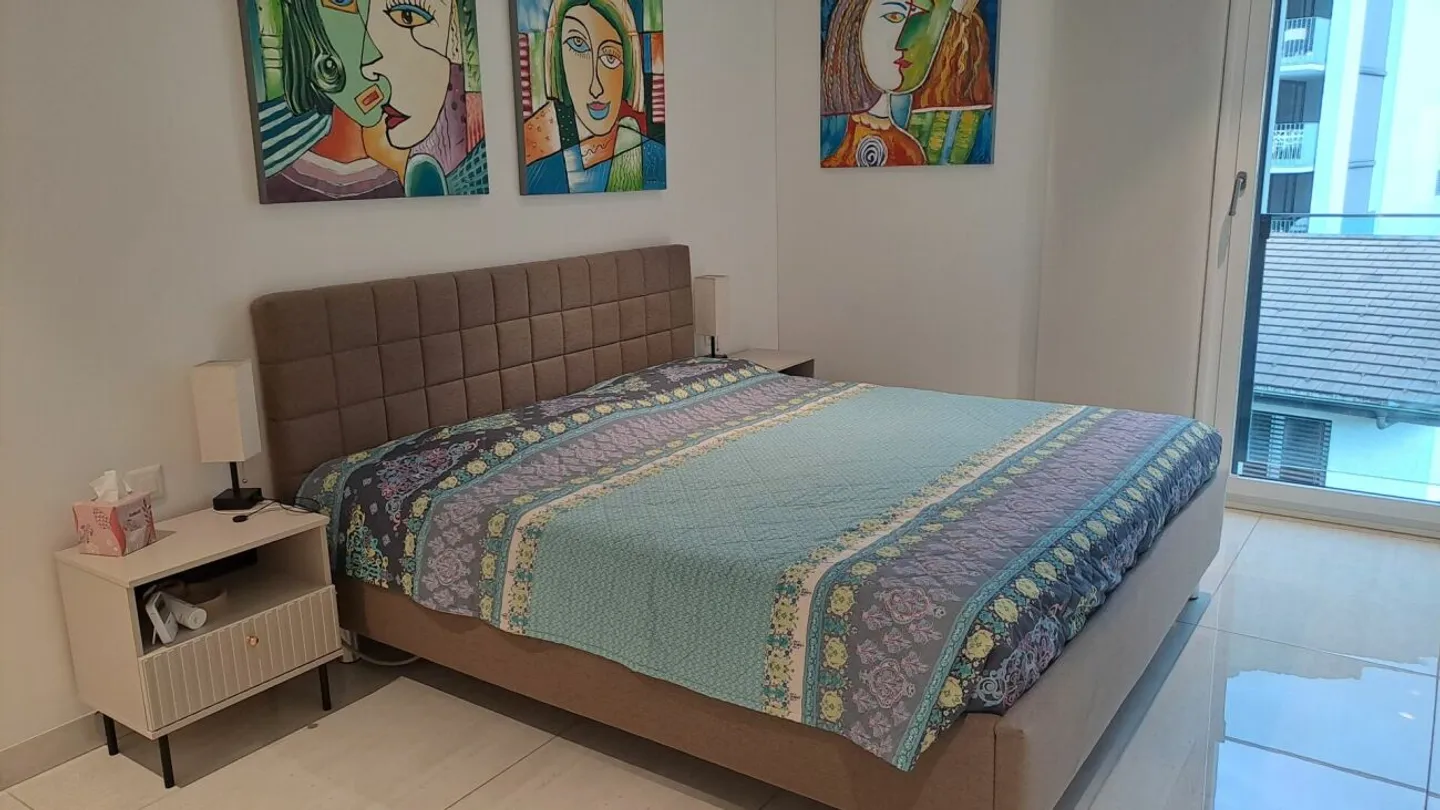 Appartement lumineux de 3,5 pièces avec grande terrasse et vue sur le lac - Photo 5 sur 13