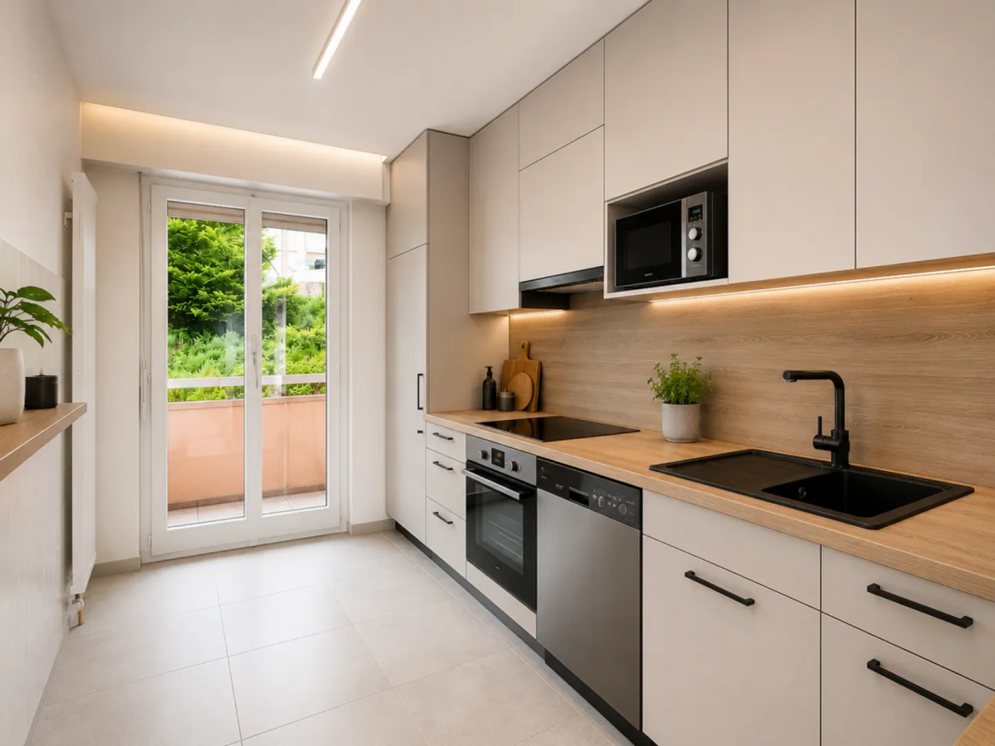 Appartamento di 3 stanze con veranda e posizione privilegiata - Foto 12 di 13