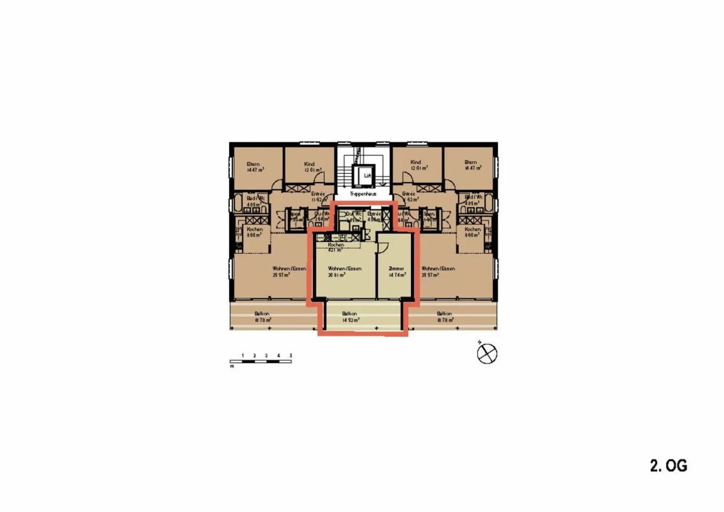 Moderne Wohnung Nähe See - Foto 10 von 10