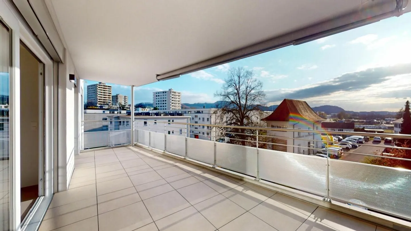 Modern 3.5-room apartment with 27 m² terrace area - Photo 10 of 12