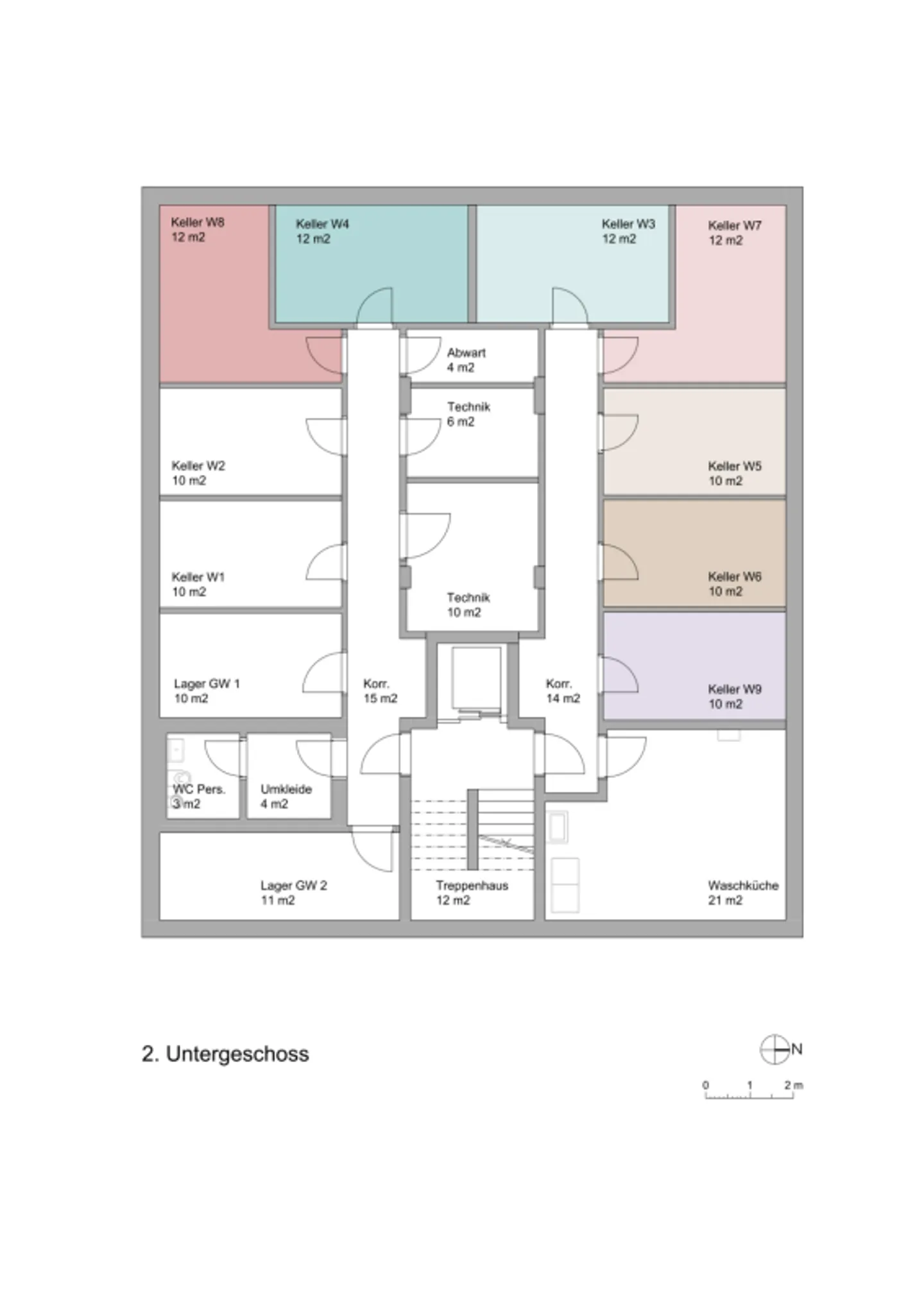 3.5 Zimmer-Neubaumietwohnung Nr. 7 im 1. OG - Photo 7 of 8
