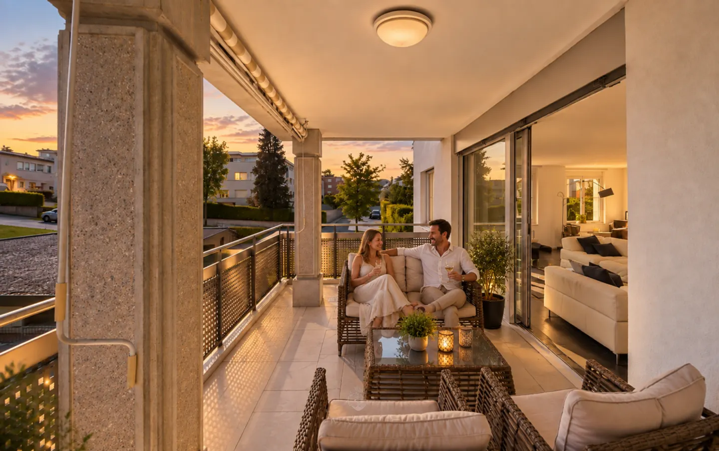 Exklusive Wohnung mit Terrasse - Foto 3 von 13
