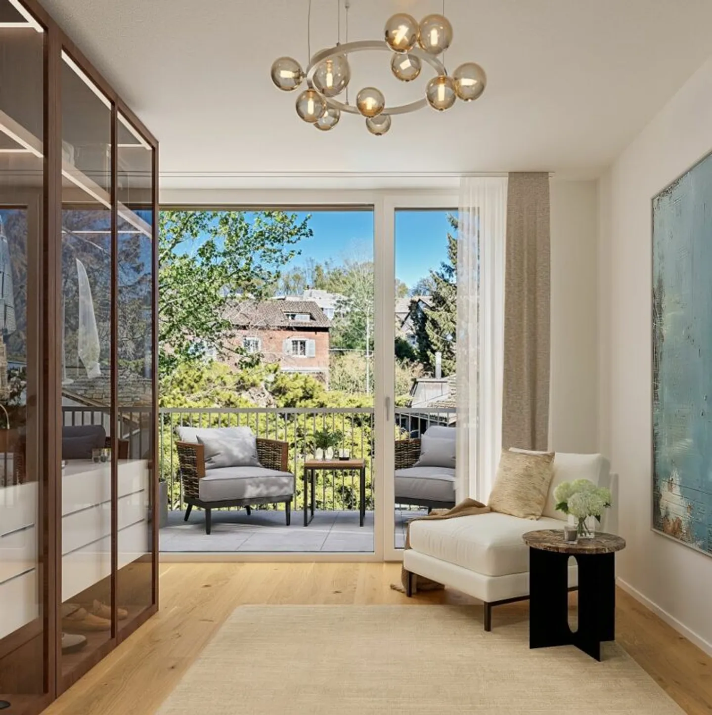 Stilvolle Attika mit Dachterrasse - Foto 8 von 10