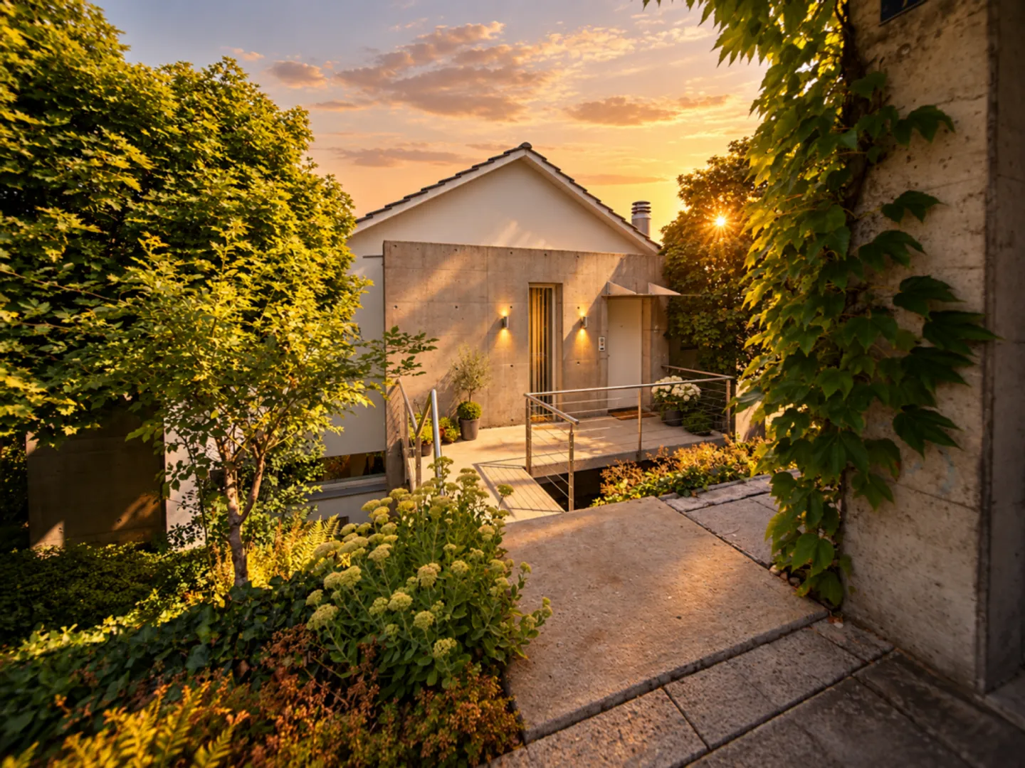 Wohnen mit Panorama bis zum Säntis - grosszügige 6.5-Zimmer-Villa mit Whirlpool und weitläufigem Garten - Photo 2 sur 13