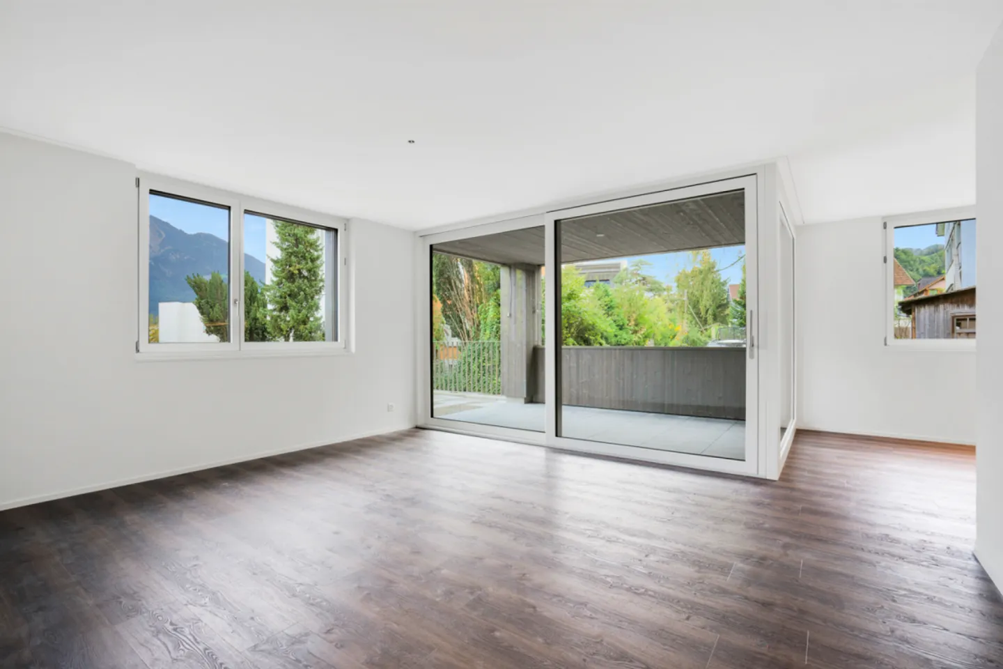 Spacious 3-room garden apartment in the center of Buchs SG - Photo 1 of 10