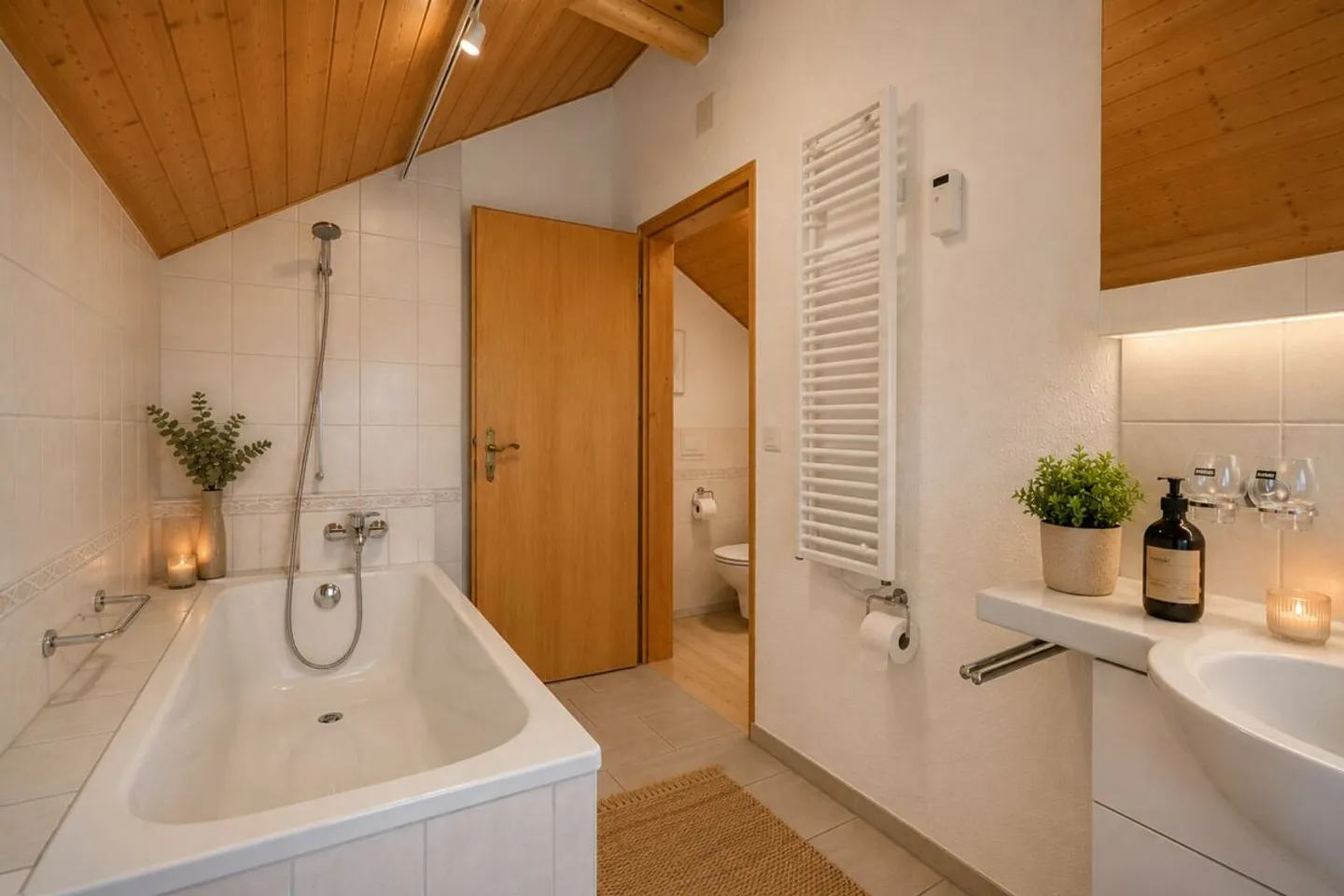 Ein Zuhause mit Charme - 3-Zimmer-Dachwohnung in Wohlenschwil - Foto 11 von 11