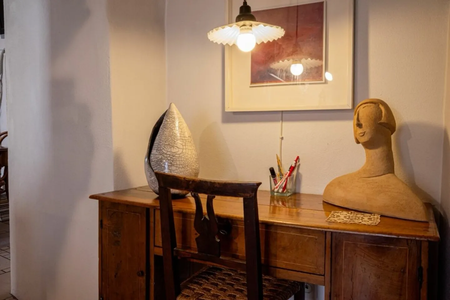 Una dimora storica per artisti con giardino nel cuore del paese - Foto 8 von 13