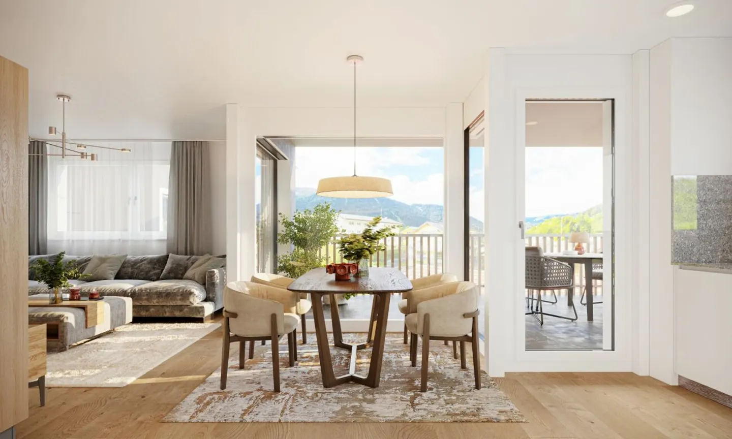 Wohnen in der Ferienregion Lenzerheide (Erstwohnung) - Foto 3 von 11