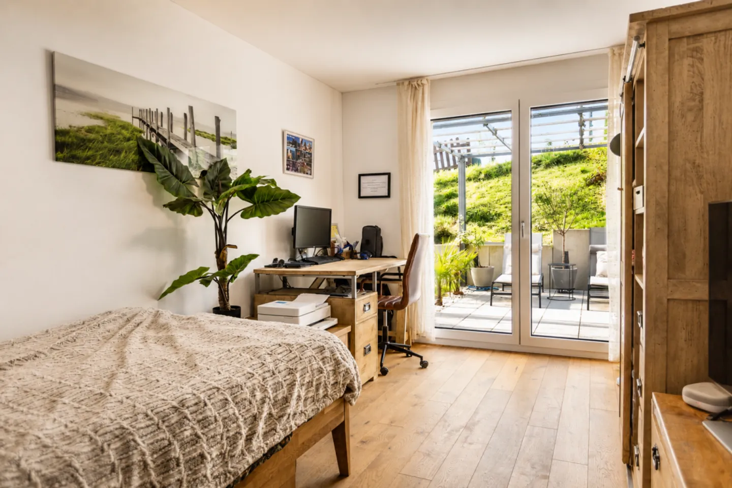 Appartement de Jardin Stylé avec Vue - Photo 10 sur 13