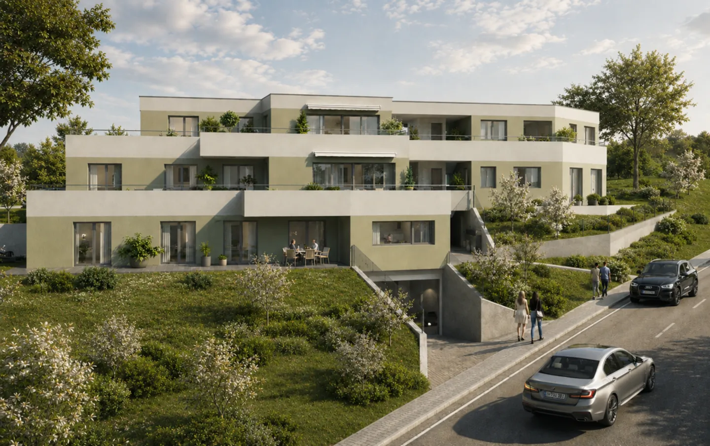 Grosszügiges Einfamilienhaus mit Bergsicht - Foto 3 von 12