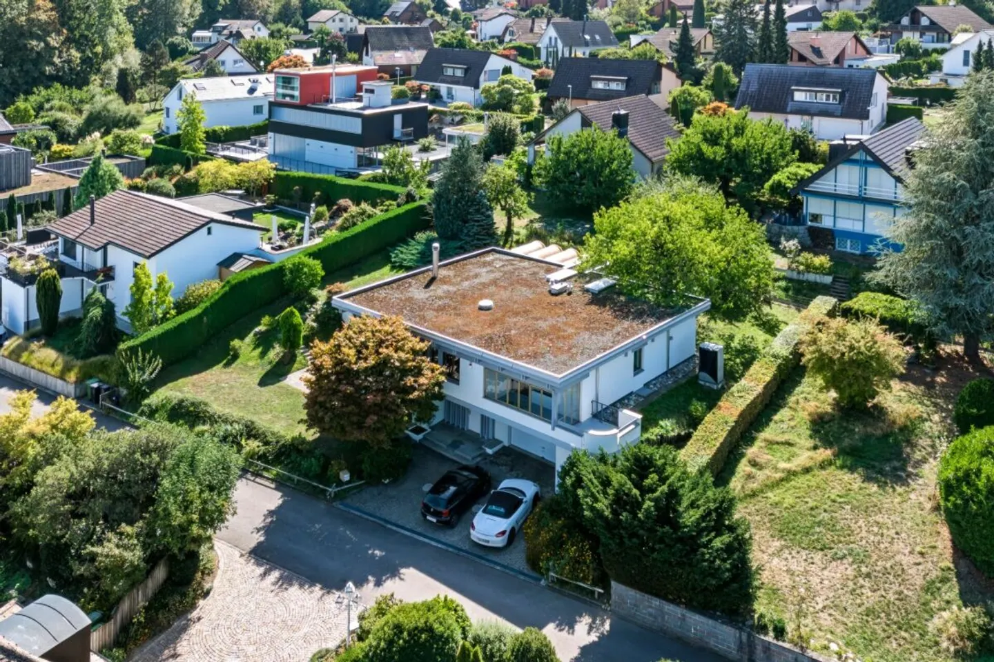 Exklusives 6½-Zimmer-Einfamilienhaus inklusive Einliegerwohnung - Foto 12 di 13