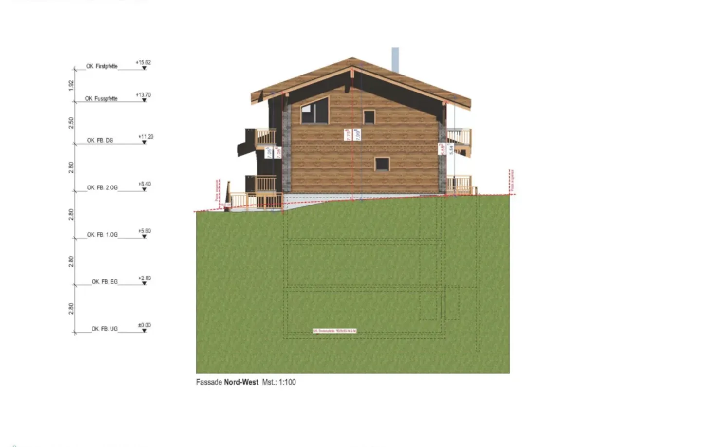Projet de nouvelle construction de première classe à Zermatt Hôtel ou 4 appartements en duplex - Résidence principale - Résidence principale - Photo 8 sur 13