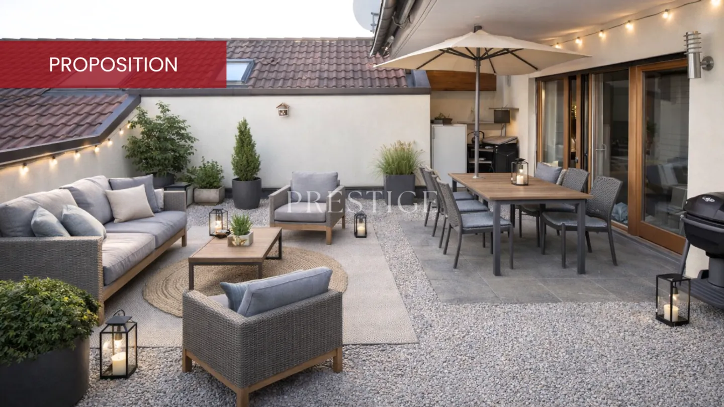 Appartement spacieux avec terrasse - Photo 7 sur 10
