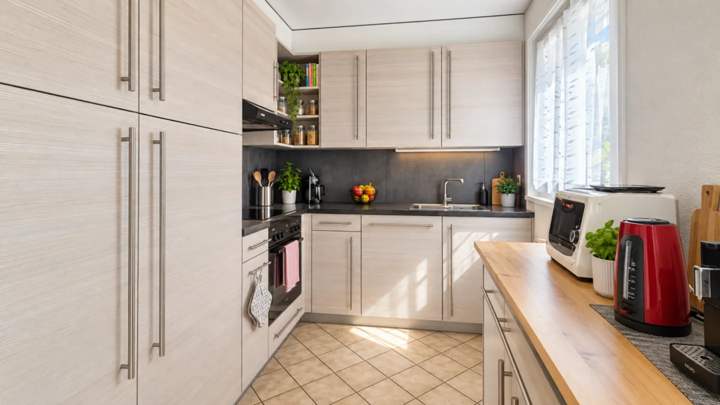 Schöne 3,5-Zimmer-Wohnung im 3. Stock mit Aufzug - Foto 2 von 7