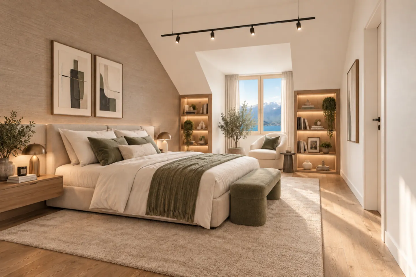 Chardonne - Magnifica villa a schiera nuova di 6,5 locali con vista mozzafiato sul Lago di Ginevra - Foto 2 di 4