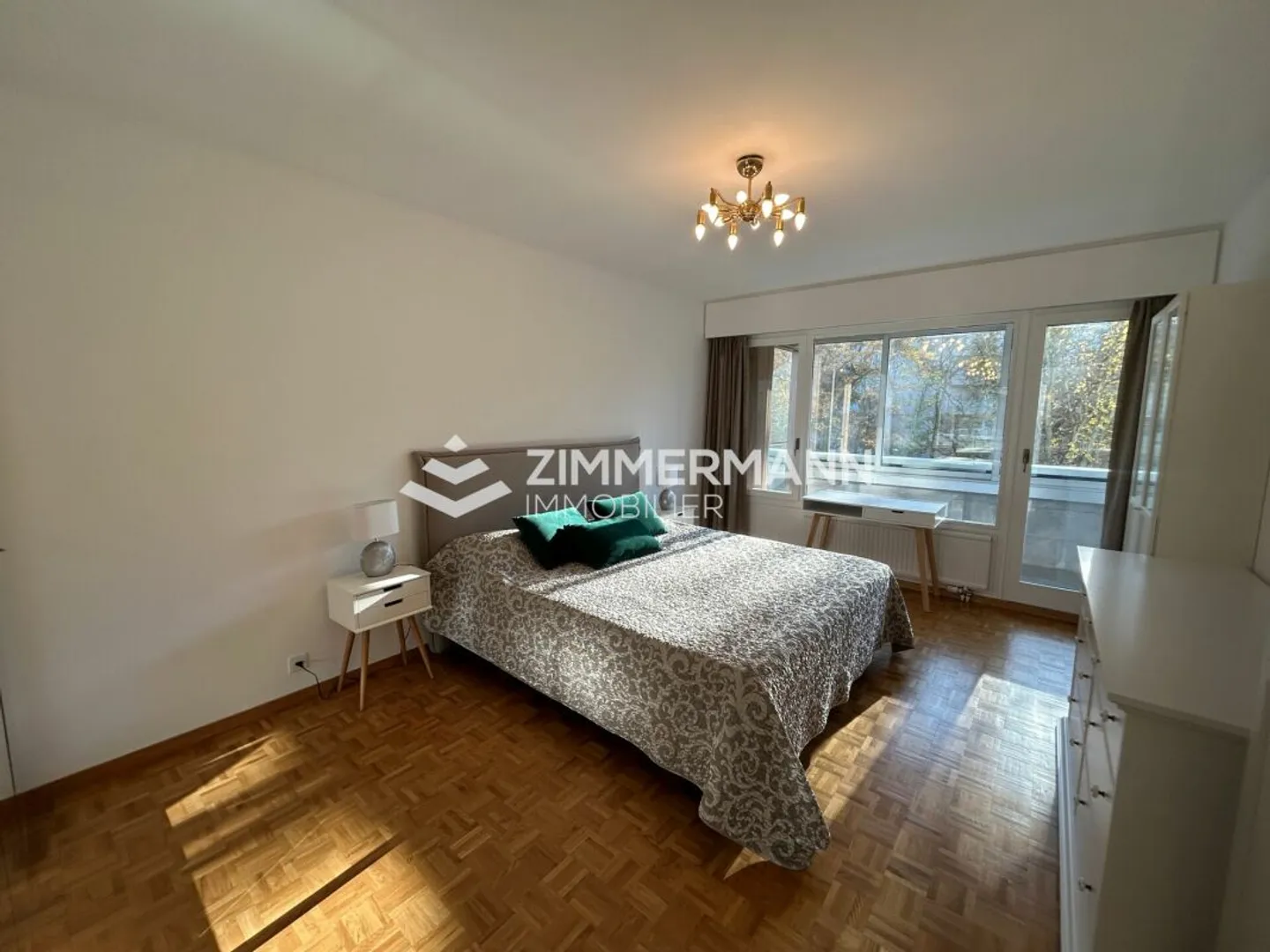 Sublime 4 pièces meublé dans une résidence à Chêne-Bougeries - Photo 2 sur 5