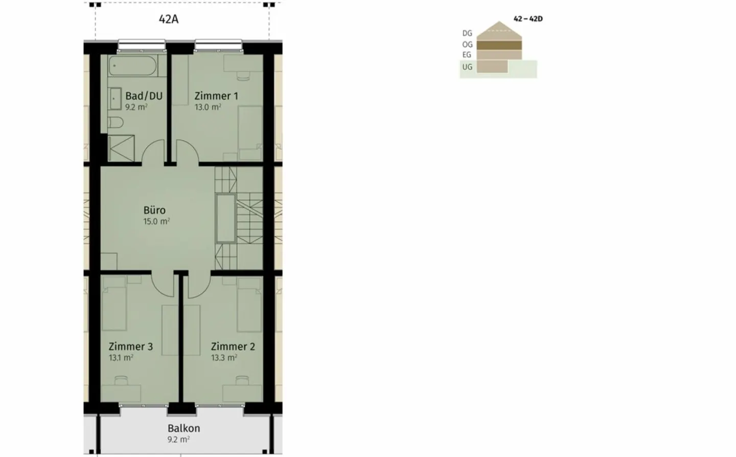 339 m² | 6.5-Zi.-Einfamilienhaus | Erstbezug | Neubau - Photo 12 of 13