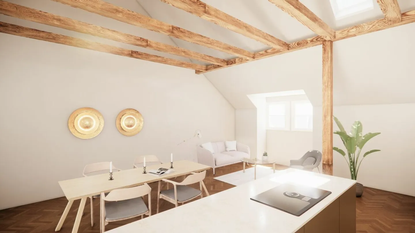 Exclusive penthouse apartment with 142 m² in Breitenrain - Photo 6 of 13