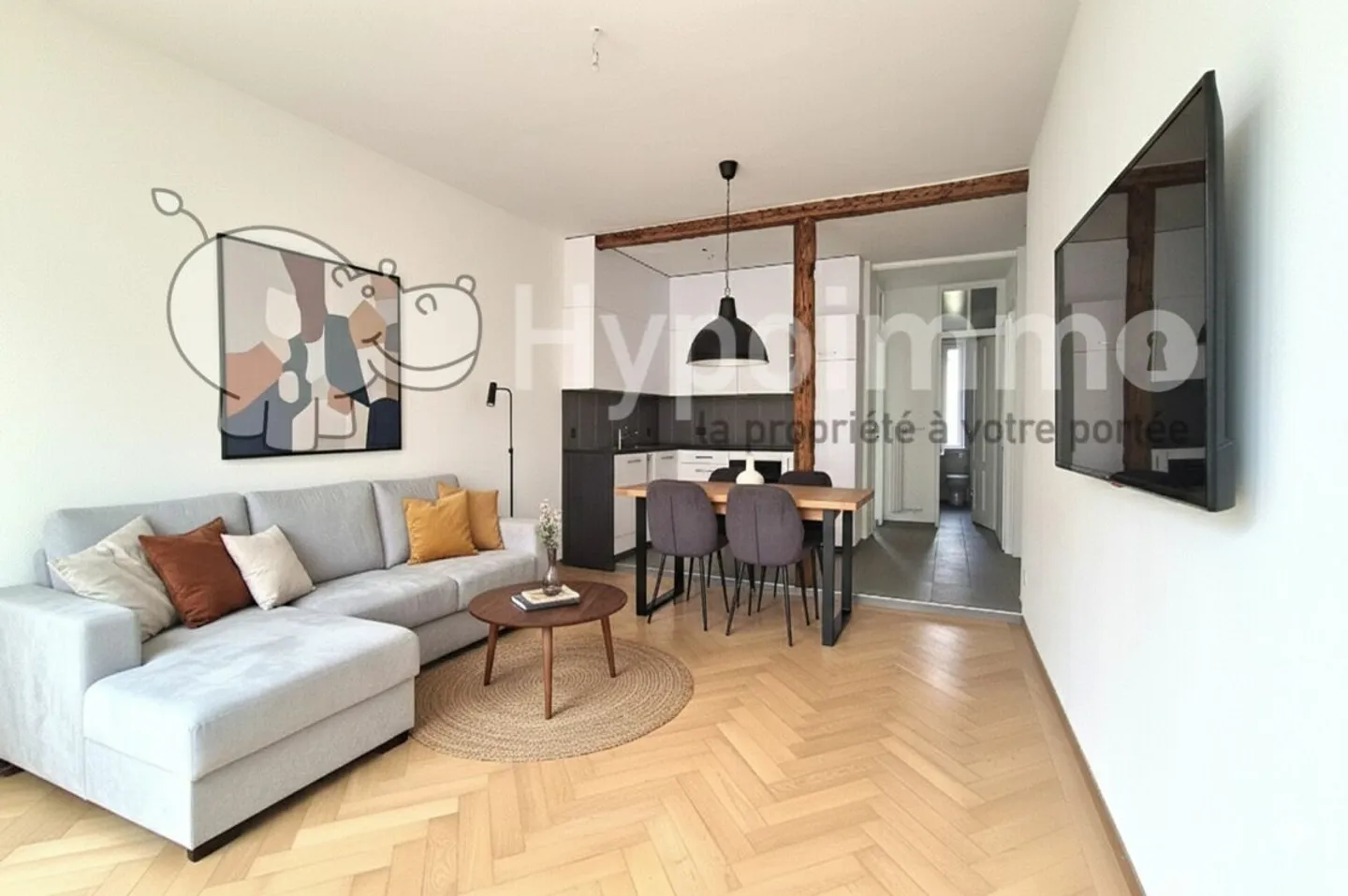 Bellissimo appartamento di 3 locali con balcone a La Chaux-de-Fonds - Foto 1 di 11