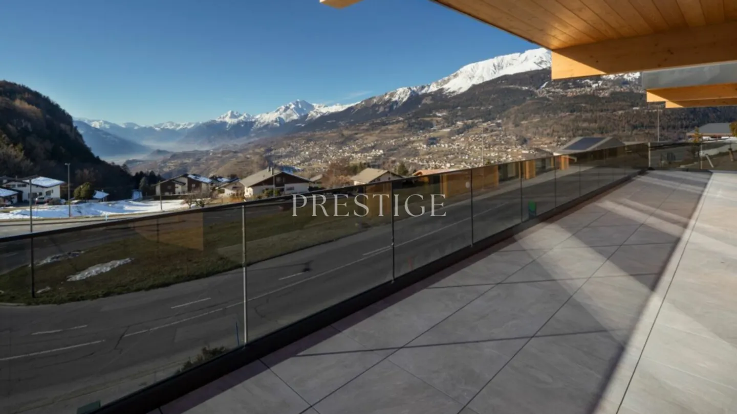 Chalet "Pra Derri 1" eccezionale a Lens: Lusso, Modernità e Panorama Alpino - Foto 6 di 7