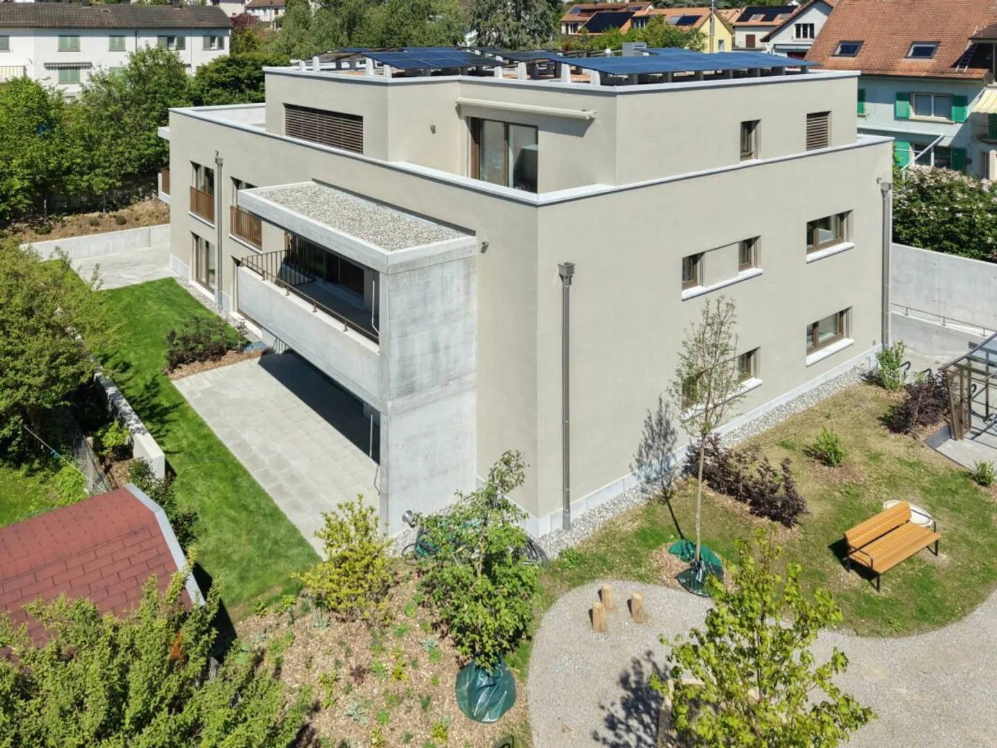 Urban living, relaxed living: modern 4.5 room garden apartment - Photo 3 of 13