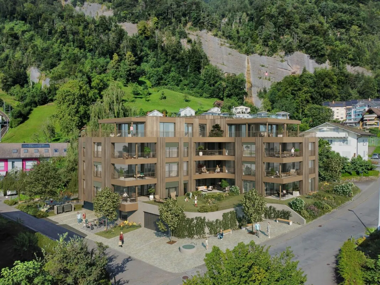 Vivre moderne à Vitznau - de haute qualité, élégant, confortable - Photo 2 sur 2
