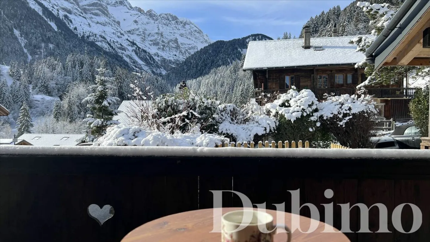 Chalet iconico eccezionale di fronte alle Dents du Midi a Champéry - Foto 11 di 13