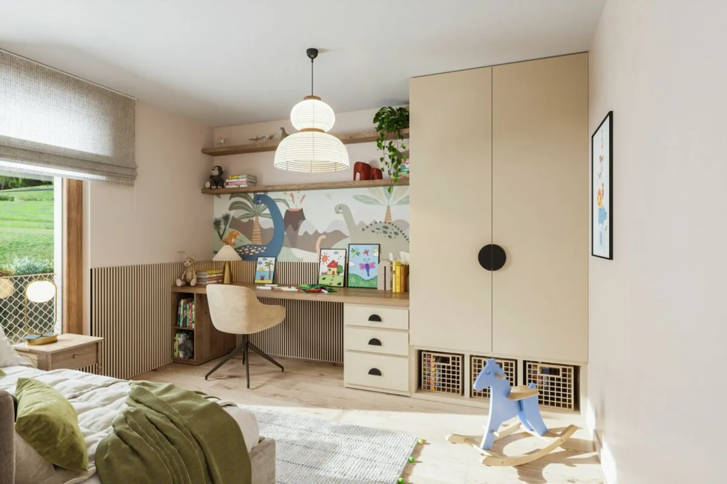3,5-Zimmer-Wohnung im Erdgeschoss mit Loggia und privatem Garten und Gemüsegarten - Foto 5 von 5