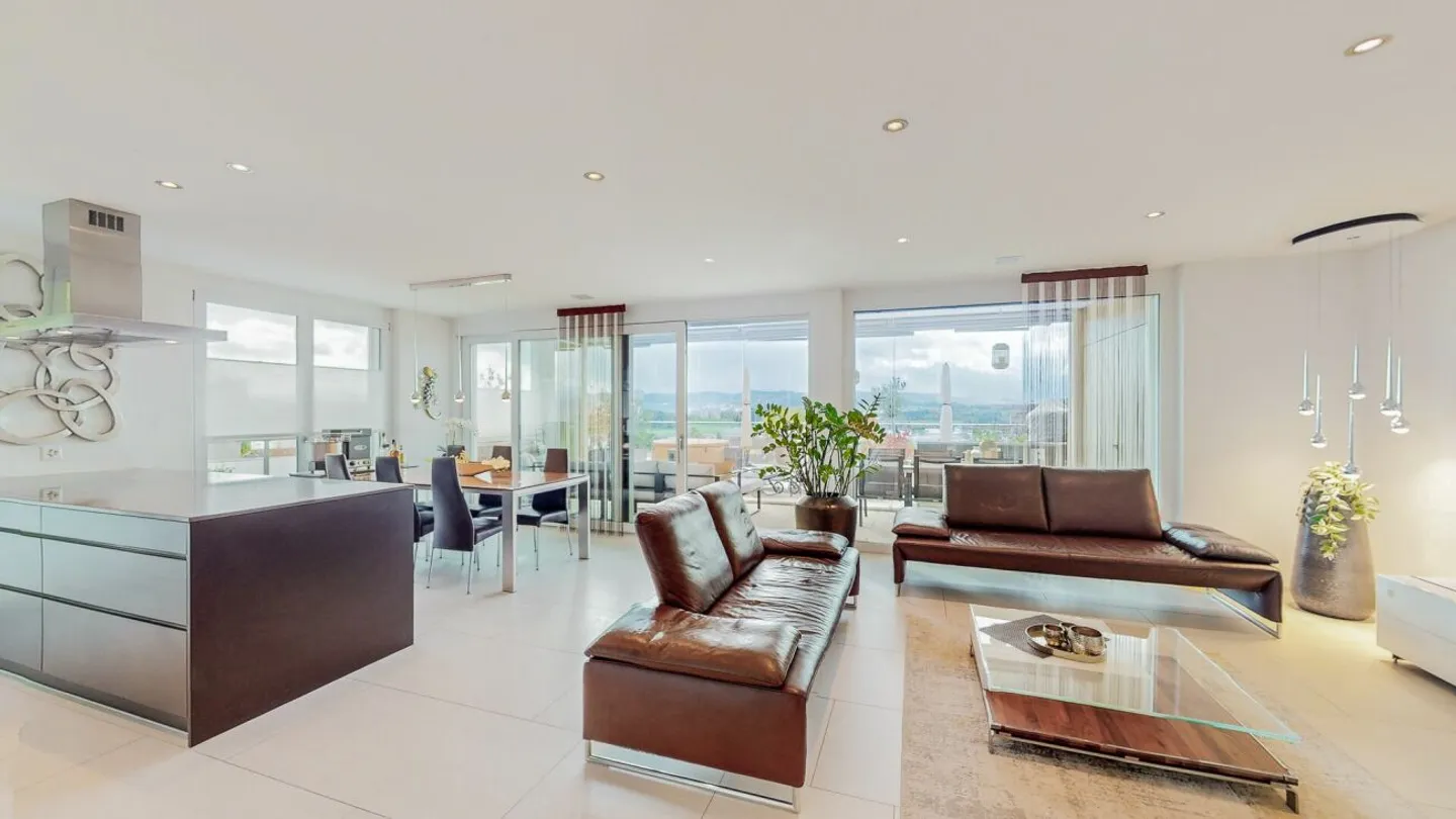 High-quality 4.5 terrace apartment - Exclusive living experience with spectacular views - Photo 6 of 13