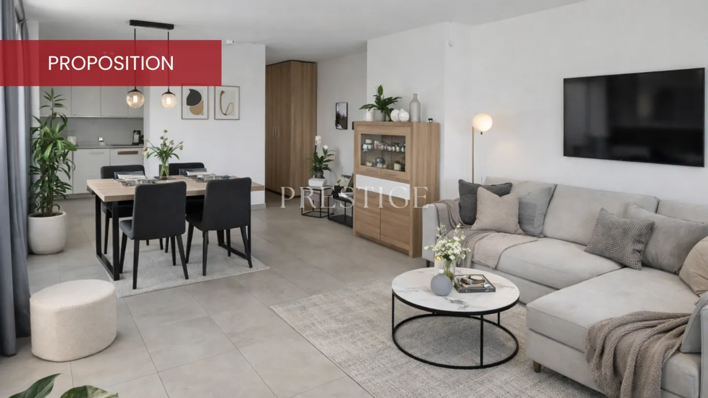 Appartement spacieux avec terrasse - Photo 3 sur 10