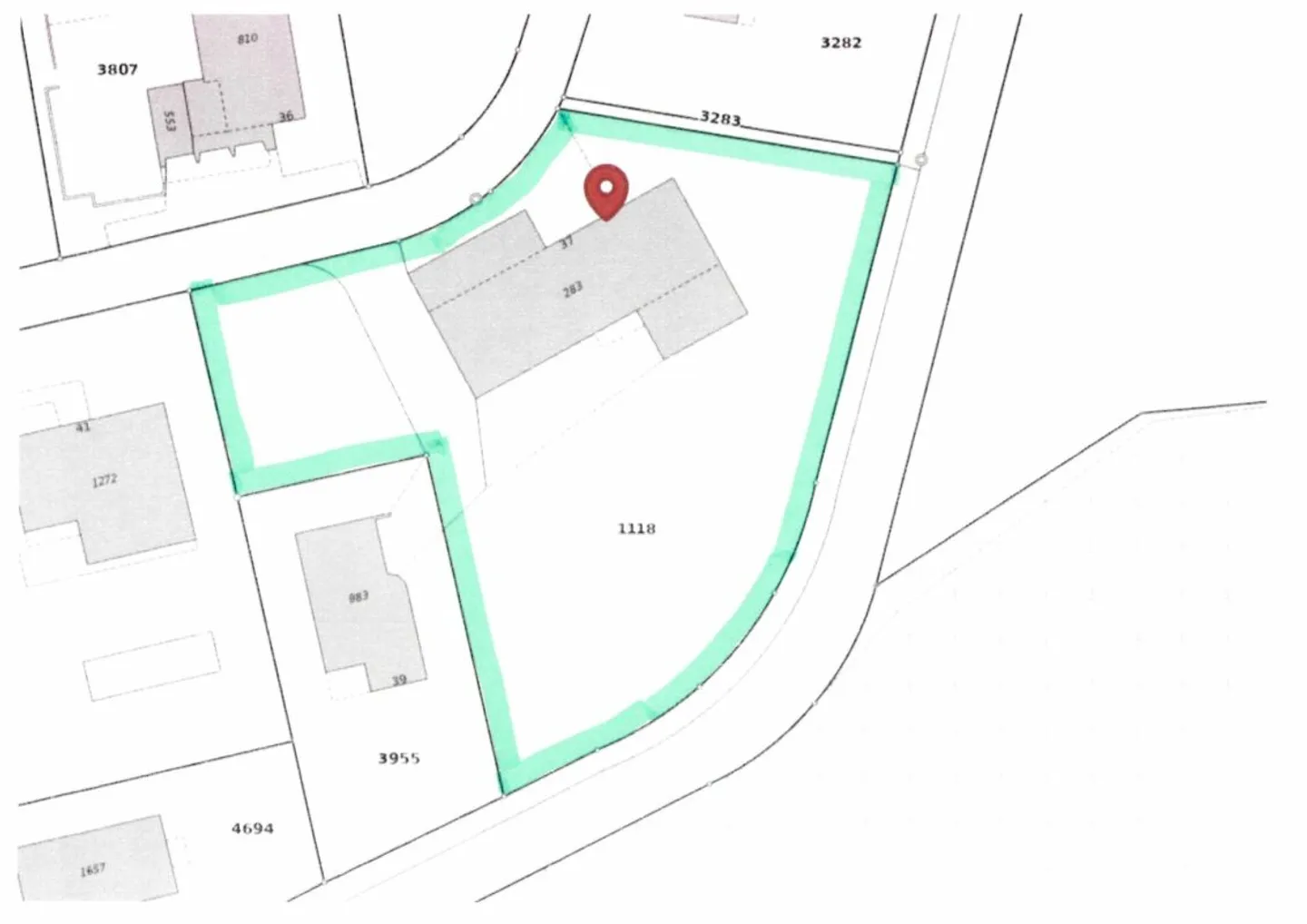 1839 m2 Terreno edificabile con vista inclusa proprietà esistente Casa colonica - Foto 2 di 12