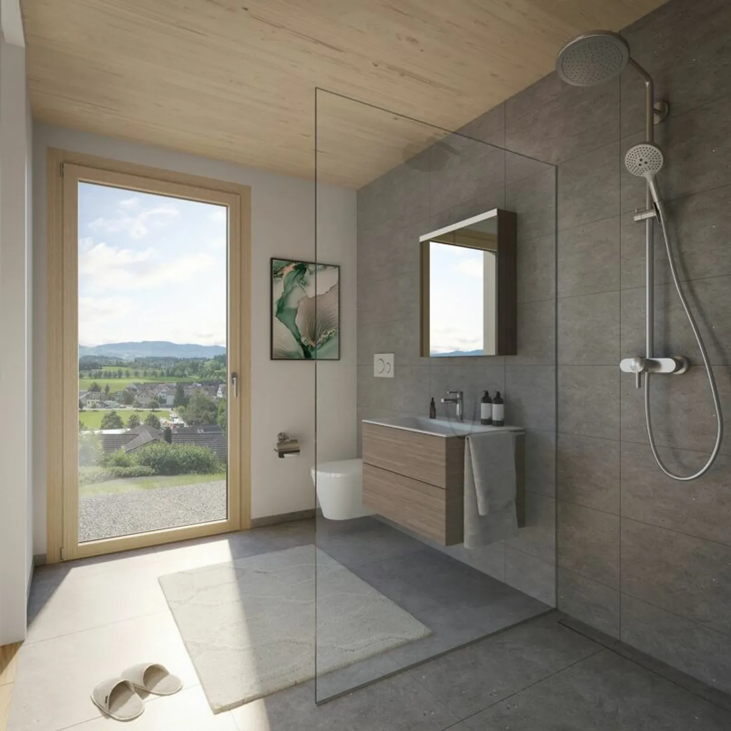 TUTTE LE CASE VENDUTE - Vivere con Vista: Attraenti Case Unifamiliari di Nuova Costruzione a Dürnten - Foto 4 di 5