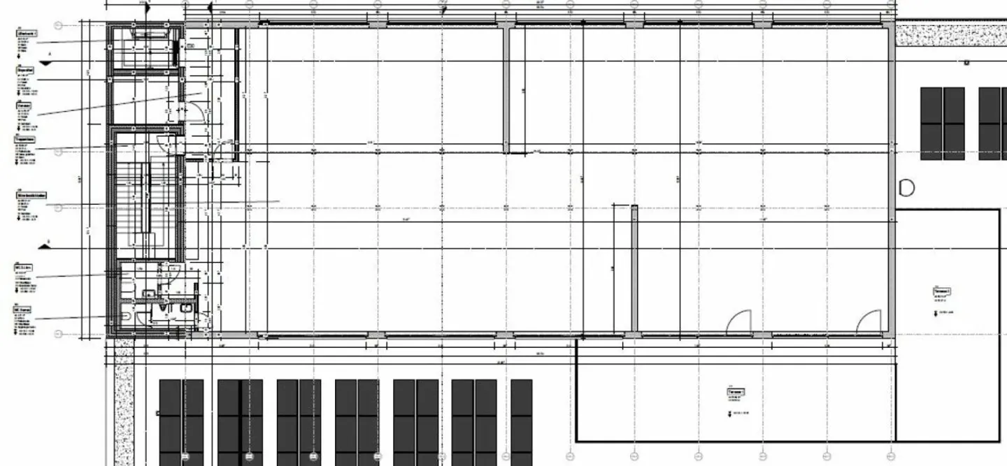 Attractive and open office/commercial space in a new building with a large terrace - Photo 7 of 7