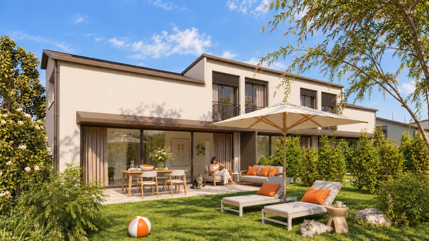 Villa contemporaine à Essert - Photo 8 sur 13
