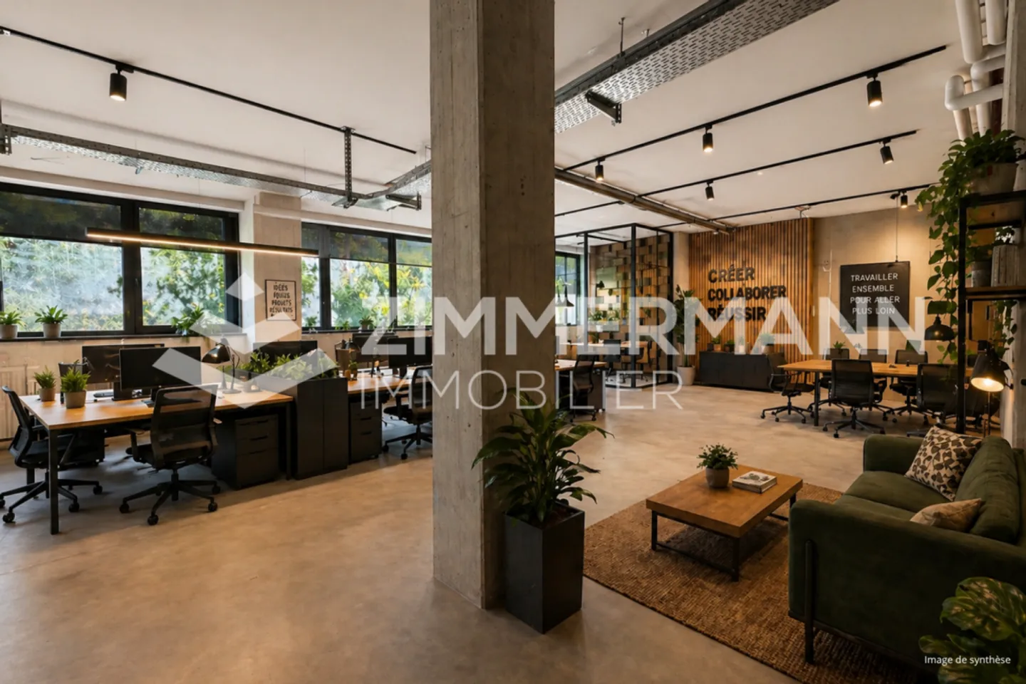 Ampio spazio commerciale di 350 m² a Ecublens - Uno spazio ad alto potenziale per la tua attività - Foto 3 di 10