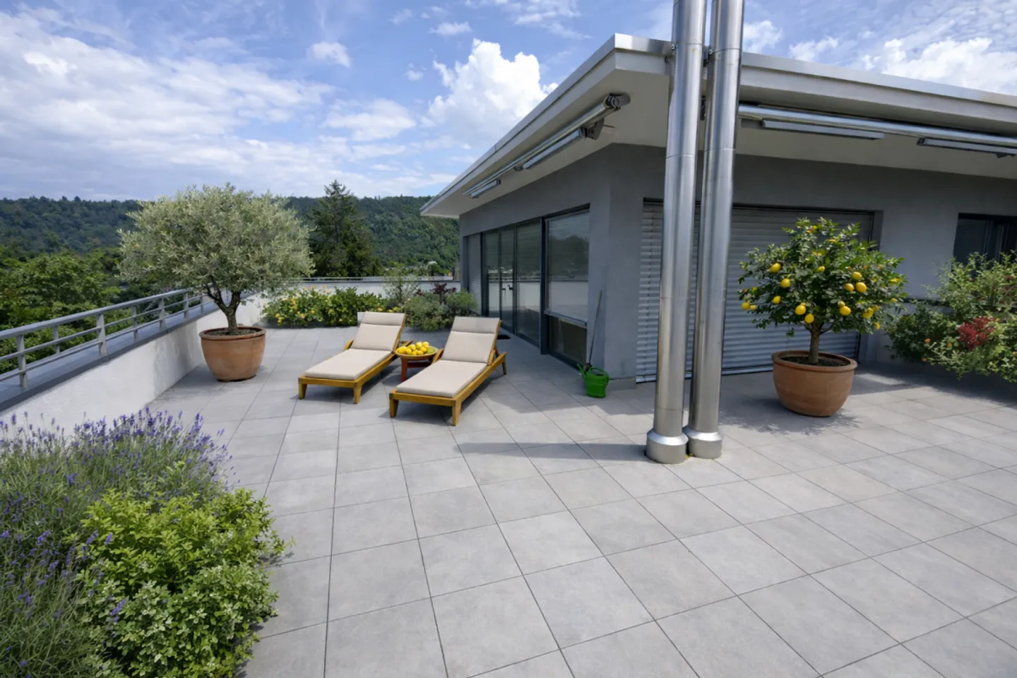 115 m² Terrazza sul tetto | 180 m² Superficie abitabile | Maisonette in attico | Casa a 4 unità - Foto 1 di 13